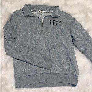 Victoria’s Secret PINK quarter zip pullover